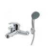 Rubinetto Miscelatore Mix Monocomando C 40 Bagno Serie Debora. Vasca Completo Doccetta