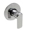Rubinetto Miscelatore Mix Monocomando Bagno Serie HH. Incasso Doccia Rosone Tondo Cromo