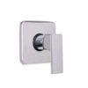 Rubinetto Miscelatore Mix Monocomando Bagno Serie NX. Incasso Doccia Rosone Tondo Cromo