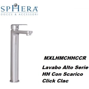 Lavabo Alto Serie Hh Con Scarico Click Clac  MXLHMCHHCCR