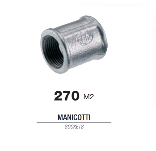 Manicotto Zincato Da 4" Mz4