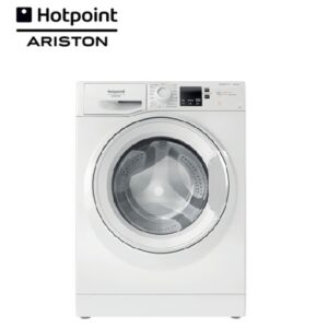 Lavatrice Hotpoint Nfr428W It Caricamento Frontale 8 Kg 1200 Giri/Min Bianco Cestello Extra-Spazioso E Ampio Da 8,0 Kg Classe Efficienza Energetica: C (A+++ - 10%) Tasto Vapore  Nfr428Wit