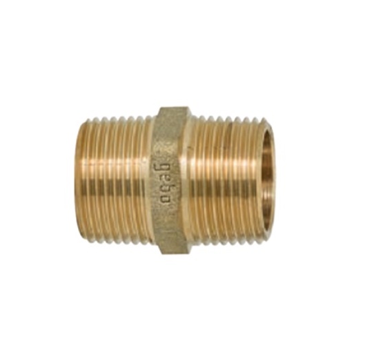 Niples Ottone Giallo MM Da 3/4"