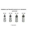 Adattatore Per Flessibili Standard Con Rubinetterie Particolari Femmina 10X1 M. 12X1  O-Af1012