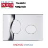 Placca Eco Pucci Ellisse 280X180 Cromata