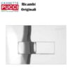 Placca Eco Pucci Linea 280X180 Cromo