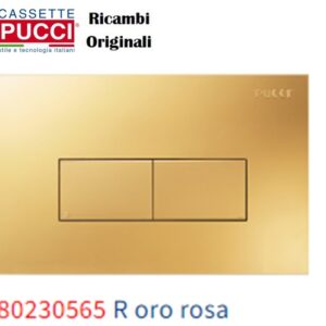 Placca Eco Linea oro rosa  P-0565R