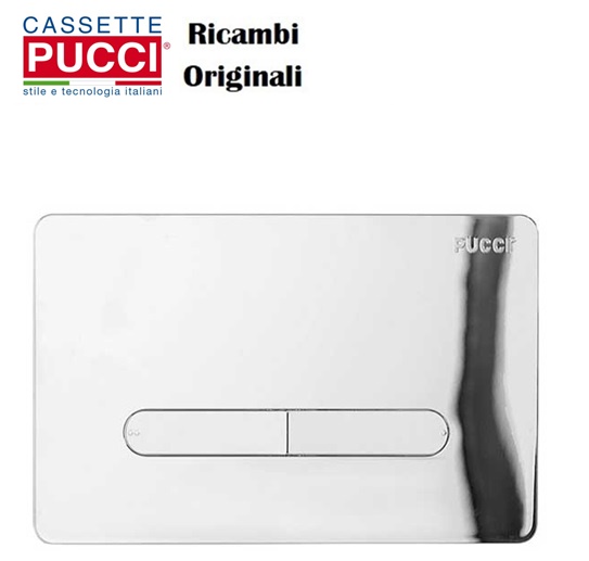 Placca Eco 4,7 Serie Tratto Cromato P-0572