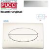 Placca Sara New Cr/Satinata 280X180  P-0629