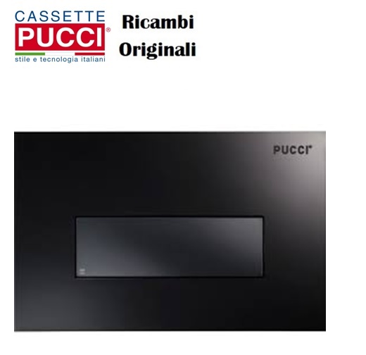 Placca Sara Linea 280X180 Nero