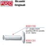 Gruppo Rosone Ecc. Or 143 Can.22 Cm. Bianco Conf.1  P-1390