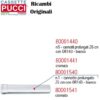 Canotto Prol.26Cm.Or143 Bianco 
Pz. 1  P-1440