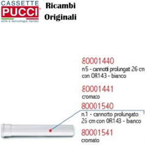 Cannotto Prol.26Cm.Or143 Cromo Pz. 1  P-1441