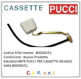Galleggiante Att.Centrale  Conf.1  P-9251