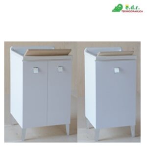 Mobile Lavatoio Serie Lucida 60X60  P60X60BL