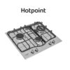 Piano Cottura In Acciaio 60 Cm - Hotpoint  Pcn642Ix/Har