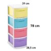 Cassettiera 4 Cassetti Tamesis Stdo Sweet  Pf-11130J9