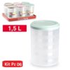 Barattolo Atenas Surt Vrm
Set Di 6 Pezzi  Pf-111711A