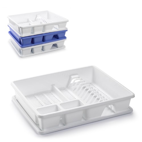 Scolapiatti Rettangolare Grande Bianco-Blu-Bianco
Set Da 3 Pezzi Pf-11522Ab