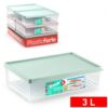 Contenitore Fresh Con Griglia 3 L Surt Vrm
Set Da 6 Pezzi  Pf-117701A