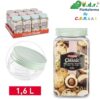 Barattolo Quadrato Classic 1,6 L Surt Vrm
Set Da 12 Pezzi  Pf-143111A