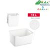 Cesta Nature 18 L Bianco
Set Di 6 Pezzi  Pf-1442701