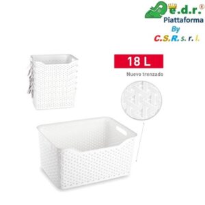 Cesta Nature 18 L BIANCO
Set di 6 pezzi  PF-1442701