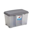 Family Box Fusto Trasparente + Coperchio Silver  Pf13401