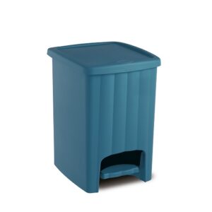 Pattumiera Margherita A Pedale Blu Ottanio  PF21268