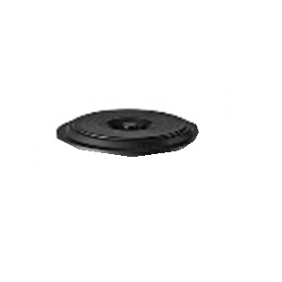 Coperchio Bidone Lt 50/ 70 Nero Pf25980