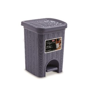 Pattumiera Da Bagno Elegance Grigio Ardesia 6 Lt  PF30130