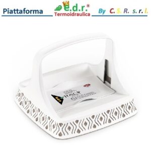 Portatovaglioli Orizzontale Tosca Bianco/Tortora Chiaro Plus  PF55800