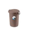 Bidone Jerry 23 Lt.  Tortora/Silver  Pf70325