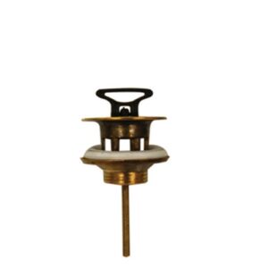 Piletta per Fontane a cestello finitura ottone lucido D. 1"  PFCH