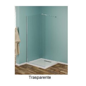Box doccia Serie "STRASS" Walk - In Vetro Trasparente 118120