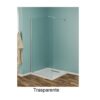 Box Doccia Strass Profilo Walk - In Cromo Vetro 6 mm. 8890 Cm. Trasparente