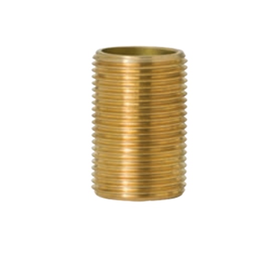 Prigioniera Ottone Giallo Tutto Filetto. 3/4"