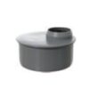 Riduzione Eccentrico Grigio Pp Aumento Tappo Basso. 40x110