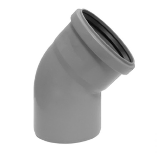 Curva Storta Pp Grigio Htb. 90 45°