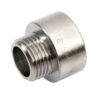 Prolunga Ottone Ridotta Cromata  Fm D. 1/2"X3/8"  Prc12X38