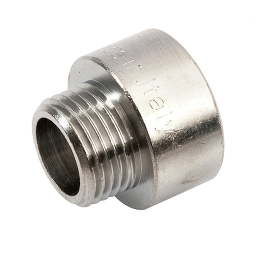 Prolunga Ottone Ridotta Cromata Fm D. 1/2"X3/8" Prc12X38