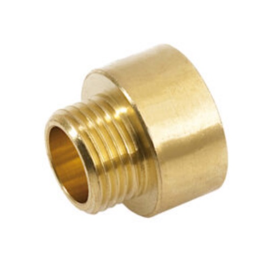 Prolunga Ridotta Ottone Giallo FM. 11/4"X1"