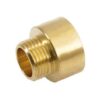 Prolunga Ridotta Ottone Giallo FM. 3/4"X1/2"