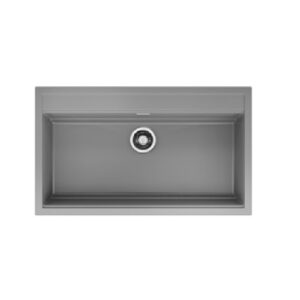 Lavello da Incasso 860X500 Granito Grigio Serie Pietra Nobile Apell PTNG86GC