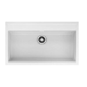 Lavello da Incasso 860X500 Granito Bianco Serie Pietra Nobile Apell PTNG86GW