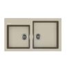 Lavello 50.86 2V Gran.Avena  Ptpl862Go