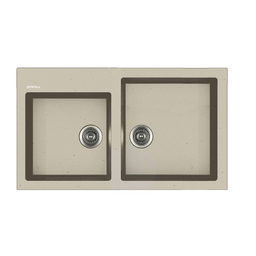 Lavello 50.86 2V Gran.Avena Ptpl862Go
