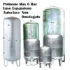 Polmone Zincato verticale Basso Non Collaudato. 100 Lt.