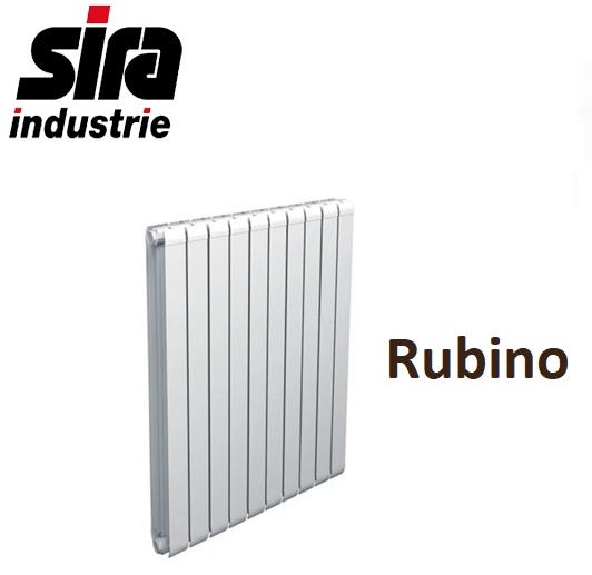 Radiatore Alluminio Rubino Sira. 180 Cm Intersasse