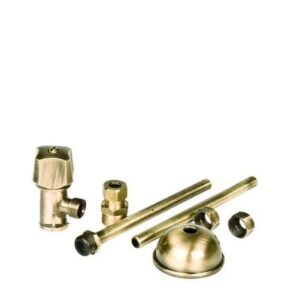 Rubinetto Per Cassetta Sqadra 1/2"X10 X 15 Cm. Bronzo  RC12X1047